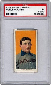 Honus wagner t206 collectible trading card