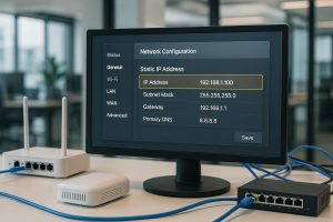 static IP for home broadband